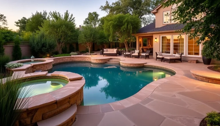 Elevate Your Outdoor Oasis with Stunning Hardscapes & Pools Design Ideas