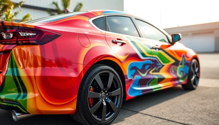 Enhance Your Ride: Professional Custom Car Wrap Services for Unique Vehicle Design