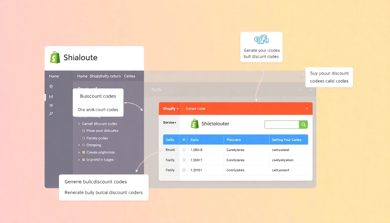 Generate bulk discount codes for Shopify with the Dyno app dashboard featuring user-friendly icons and vibrant analytics.