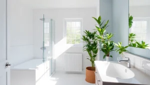 Revitalize your space with a stunning bathroom remodel in Altrincham, featuring modern designs and elegant finishes.