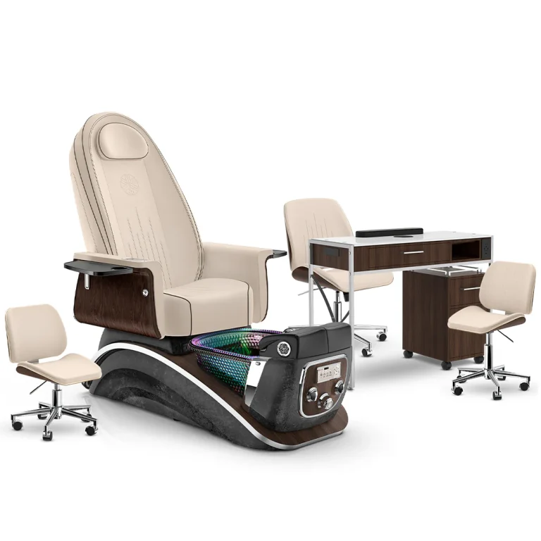 Wellness & Technik vereint: Elektrischer Stuhl für Pediküre für Ihr Studio