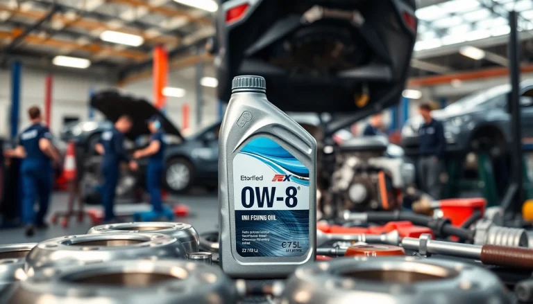 Understanding 0W-8 Oil: Benefits, Uses, and Comparisons to Other Motor Oils